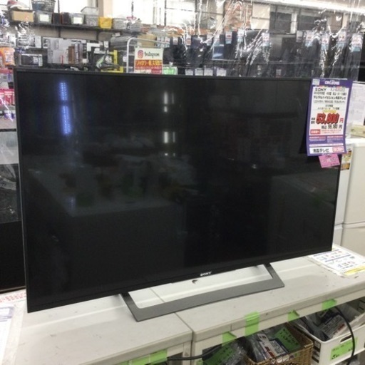 ＃K-60【ご来店いただける方限定】SONYの49型液晶テレビです