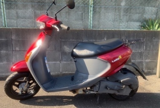 売約済み②レッツ4 後期型ガソリンメーター有り、バッテリー新品、オイル交換済み、SUZUKI、原付