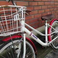 子供自転車　22インチ　ホワイト