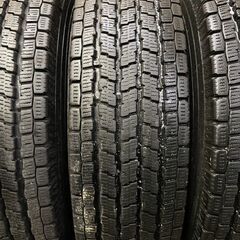 YOKOHAMA ice GUARD iG91 195/80R15 107/105L LT 15インチ スタッドレス 4本 2017年製 バリ溝 ハイエース等　(TU123)クレジットカード QRコード決済可能