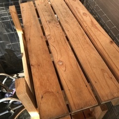 木製足おき台