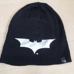 ✨未使用✨ニット帽　ブラック　バットマン　フリーサイズ