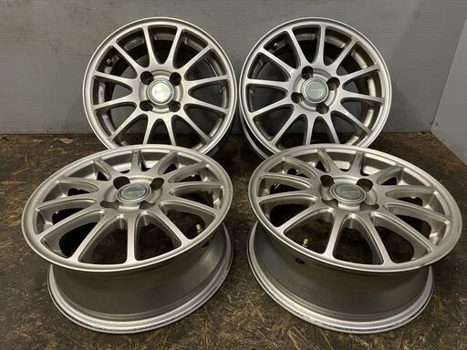 BS ECO FORME SE-12 エコフォルム 社外ホイール 14インチ 4本 5.5