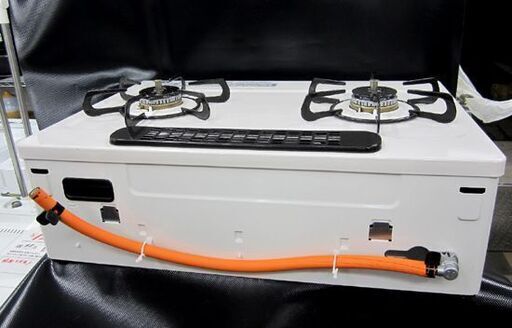 美品 21年製 LPガス用 ガステーブル パロマ☆エブリシェフ PA-370WHA-R