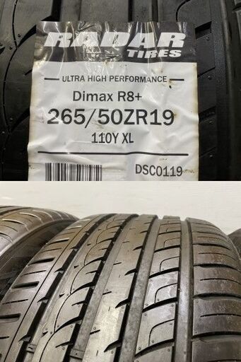 タイヤ新品【輸入 265/50ZR19】夏タイヤ【BMW F15 X5 Mスポーツ 純正 