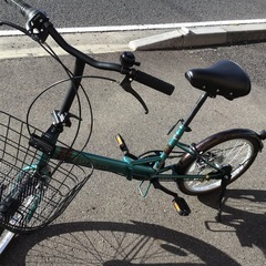 オートライト折りたたみ中古自転車　整備済み