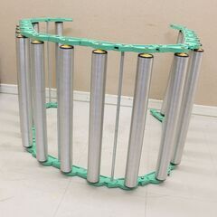 ローラー コンベア 連結丸 アルミタイプ 2m ローラー幅50cm ①