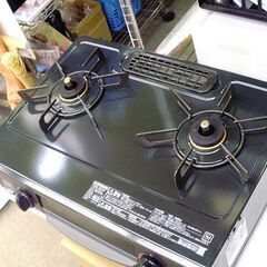 札幌 美品 2021年製 LP/プロパンガスコンロ リンナイ  KGM64PK2R 幅56cm ガステーブル 本郷通店