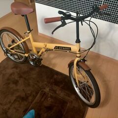 折りたたみ自転車6段変速（室内保管）