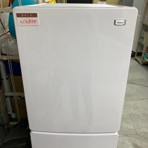 2019年　Haier 冷凍冷蔵庫 JR-NF148B ホワイト