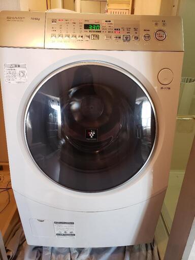 ドラム式洗濯乾燥機 SHARP 10/6kg