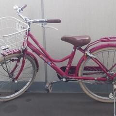 【ネット決済】20インチ自転車ピンク