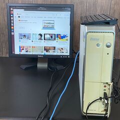 デスクトップパソコン+液晶モニター