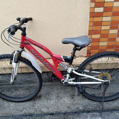 変更　子供用自転車　26インチ　solution MTB風ロード...