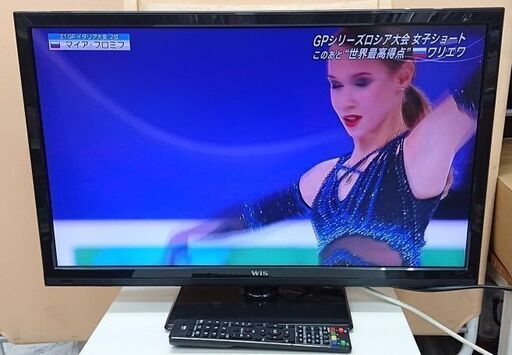 wis 2018年製 24型DVDプレーヤー内蔵テレビ A118