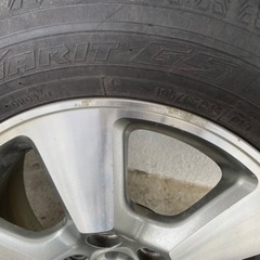 195／65R15、アルミホイル付き中古スタッドレスタイヤ4本。