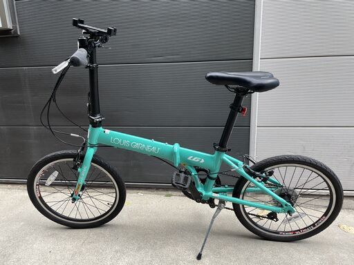 LOUIS GARNEAU / ルイガノ EASEL6.0 MINI VELO 定価52,920円 マットブリリアントグリーン 折り畳み自転車