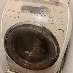 HITACHI 乾燥機付きドラム式洗濯機 BD-V2 (ジャンク...