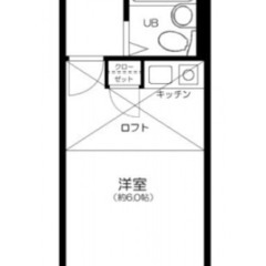 1R＋ロフト★家賃４万円★『上石神井駅』徒歩10分★敷金０・礼金０★ 初期費用を抑えたい方におすすめ！  - 練馬区