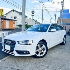 アウディ　A4アバント　超お買い得車両　ディーラー記録簿多数　車...