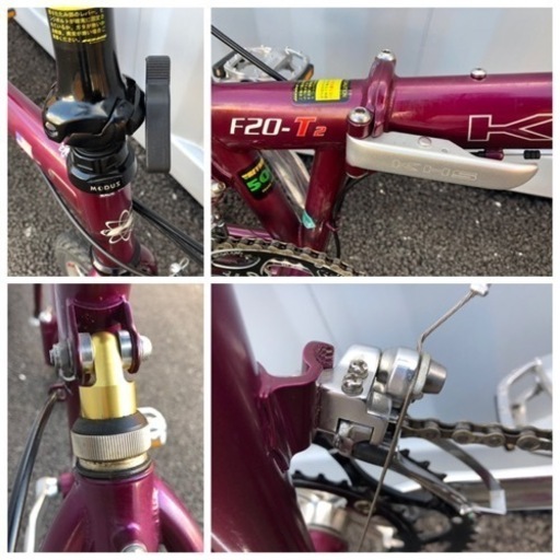 値下げ】No.233 ☆超特価☆KHS F20-T2 折りたたみ車 がお買い得！ ☆室内