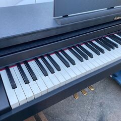 ☆電子ピアノ 88鍵盤 Roland HP305-SB 音出し確認済み 引取限定 