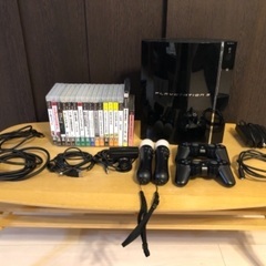 【ネット決済】【1/8再値下げ】[ジャンク品]PS3本体、ソフト...