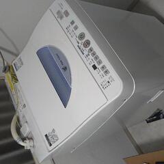 【無料】SHARP乾燥機能付き洗濯機（2015年製/ES-TG5...