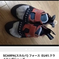 SCARPA(スカルパ) フォース  EU41.クライミングシューズ