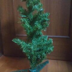 クリスマスツリー７５cm 電飾、装飾品付き【中古】