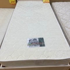 シングルベット★枠組みとマットのセット★近隣配送配送・組み立て可能！