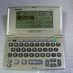 発送可！！CASIO 電子辞書 Ex-word XD-E800