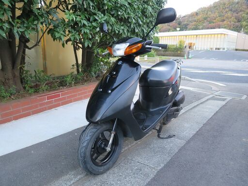 スズキ　レッツ2　中古実動美車(バフ磨き済み)　バッテリー新品交換済み　タイヤ前後新品交換済み　ナンバー登録書類有