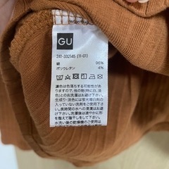 【ネット決済・配送可】GU レディース　トップス