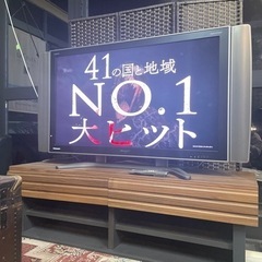 50インチテレビ&テレビ台セット