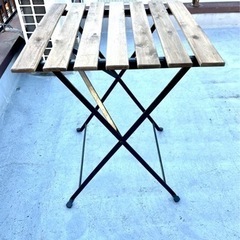 IKEA 屋外用　ガーデンテーブル　55×54cm