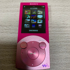 バッテリー○ SONY ウォークマン Sシリーズ 8GB ピンク　