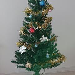 ファイバー クリスマスツリー セット 120cm