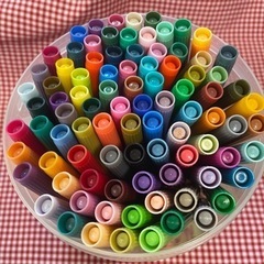 【決まりました】100色カラーペン 水性