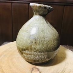 【ネット決済・配送可】花器　花瓶　一輪挿し　信楽焼