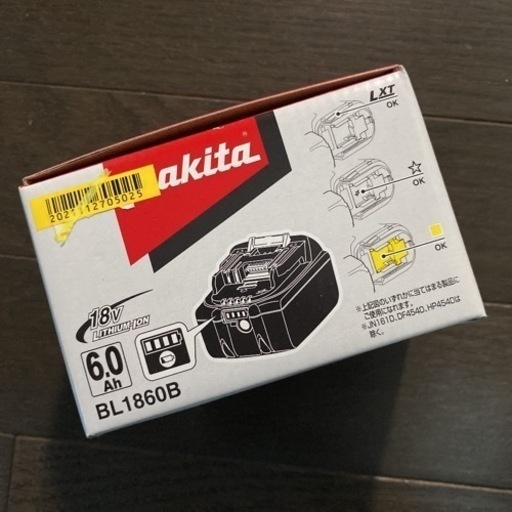 マキタ　18V 6アンペア　バッテリー　新品