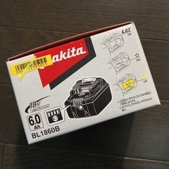 【ネット決済・配送可】マキタ　18V 6アンペア　バッテリー　新品