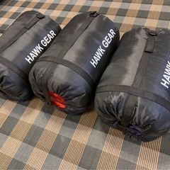 【ネット決済】ホークギア HAWK GEAR 寝袋 マミー型 軽...