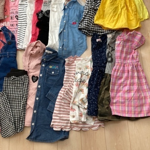 女の子服セット32点110センチ 130センチ Ka 岩沼の子供用品の中古あげます 譲ります ジモティーで不用品の処分