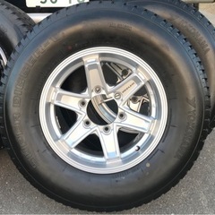 ヨコハマ　オールシーズンタイヤ215.80R15、ホイール4本セット