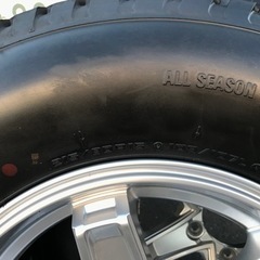 ヨコハマ　オールシーズンタイヤ215.80R15、ホイール4本セット