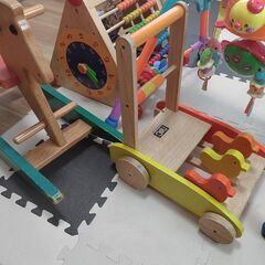 【4-5点まとめて木製の】幼児　知育玩具おもちゃ