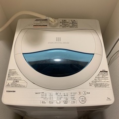【ネット決済】TOSHIBA 洗濯機 AW-5G5