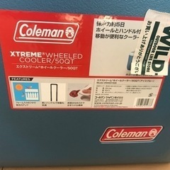 【ネット決済】Coleman クーラーボックス50QT（アイスブルー）