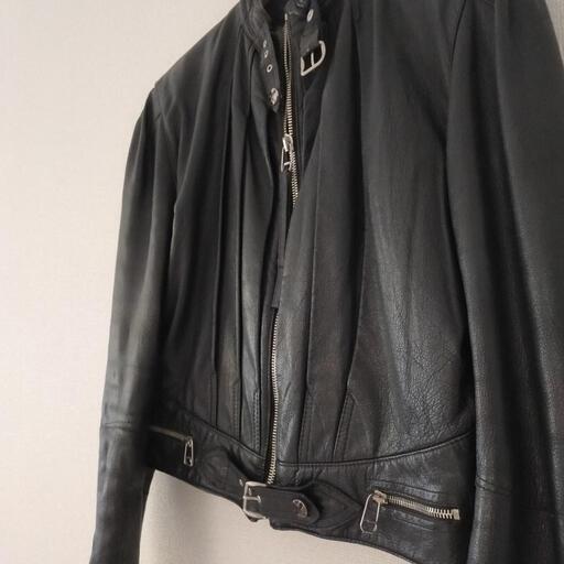 メンズ Jean Paul Gaultier 90s High style Leather Moto Jacket\n